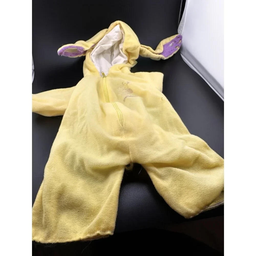VTG Snoopy Peanuts Wardrobe Bunny Rabbit Yellow One Piece Outfit - LRG Doll READ